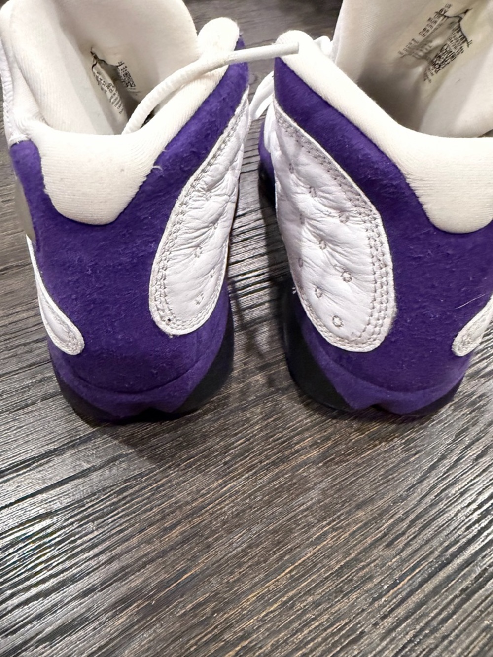 Air Jordan 13 Retro Lakers size 6Y - Picture 9 of 11